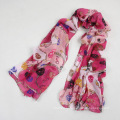 Новый шарф Voile Scarf Ms Shawls Дешевые шеи шарф